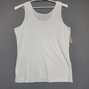 Bobbie Brooks Tank Top Womens 2XL Sleeveless Plus Size Basic Layering Shirt